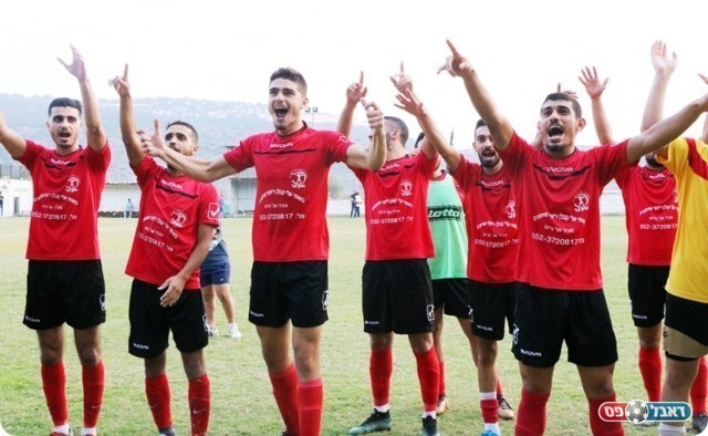 יתחילו את המסע בליגה א' באמצע אוקטובר. שחקני מג'דל כרום (מחאסן נאסר)